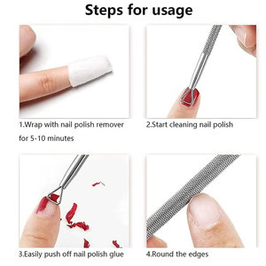 Raspador de Uñas y Limpiador de Cutículas de Marca Privada OEM Personalizado, Profesional para Manicura y Pedicura, Fabricado en Fábrica - Product Image 3