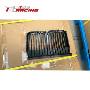 Rejilla de Parachoques Delantero de Repuesto para BMW Serie 3 E30 E34 1982-<span class=keywords><strong>1994</strong></span> con Diseño de Malla de Barra Única Negra, Ajuste OEM - Product Image 2