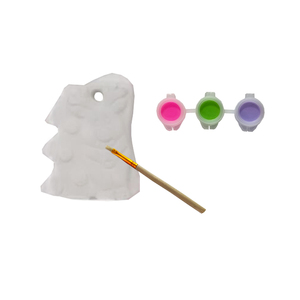Offre Spéciale DIY <span class=keywords><strong>Céramique</strong></span> Plâtre <span class=keywords><strong>Peinture</strong></span> et Coloriage Ensemble Enfants Artisanat Conseil pour Unisexe Enfants Âgés de 5 à 7 Style De Noël - Product Image 4