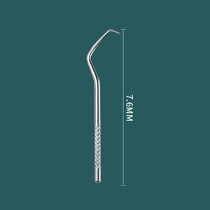 <span class=keywords><strong>Cure</strong></span>-dents en métal réutilisables en acier inoxydable pour pique-niques en plein air Camping voyage soins bucco-dentaires incontournables - Product Image 6