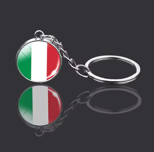 Nouvel Arrivage Porte-clés Drapeau Égyptien, Boule de Verre en Cristal, Accessoire de Sac, Pendentif Décoratif, Anneau de Clés, Personnalisable avec Tous les Drapeaux Nationaux - Product Image 6