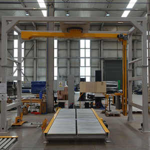 Rotary Arm Stretch Wrapping Machine and Automatic Pallet Cantilever Rotary Arm Stretch Film Wrapping Machine - Product Image 4