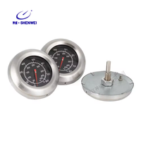 Nouveau Thermomètre de Température pour Four BBQ Style 2026 SW HOT SALE avec Sonde de 10 cm pour Charbon de Bois, Modèle le Plus Récent OEM/ODM