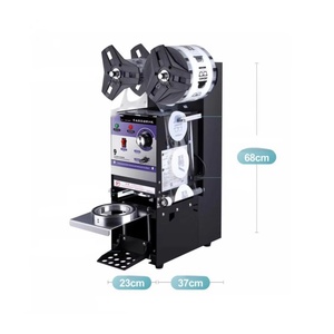 Automatic Mini Cup Sealing <b>Machine</b> Easy to Operate for Coffee <b>Bubble</b> <b>Tea</b> Drinks Shop Cup Sealing <b>Machine</b> Sealing Paper Hand Plas - Product Image 4