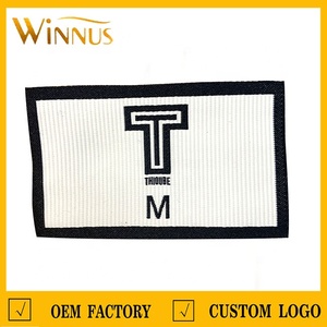 Basso minimo Dongguan a basso costo personalizzato taglio Laser a caldo cucire in fine piega mitra tessuto etichetta di <span class=keywords><strong>abbigliamento</strong></span> <span class=keywords><strong>per</strong></span> oggetti fatti a mano - Product Image 2