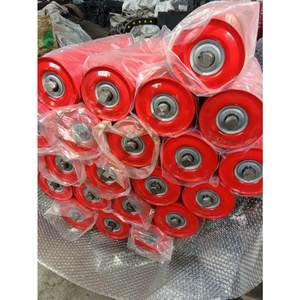 Galet de retour de convoyeur étanche, <span class=keywords><strong>anti</strong></span>-poussière et <span class=keywords><strong>anti</strong></span>-traceur de 108 mm pour convoyeur à bande de quai de terminal portuaire - Product Image 5