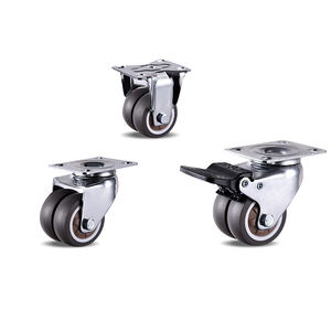 Günstiges Produkt 1 1,25 1,5 2 2,5 3 Zoll 10-50kg Last Leises Schreibtisch-Lenkrad Langlebige leichte Räder für Möbel - Product Image 1