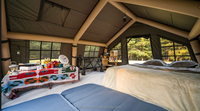 Grande tente de camping gonflable, imperméable, pour le camping en tente
