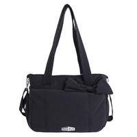 Sac fourre-tout léger haut de gamme pour femme, nouvelle collection hiver 2025, avec nœud, décontracté, polyvalent, sac à bandoulière et sous le bras