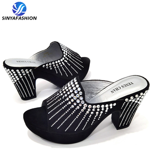 Sinya bellissimi <span class=keywords><strong>sandali</strong></span> scarpe di alta qualità italiane <span class=keywords><strong>con</strong></span> <span class=keywords><strong>pietre</strong></span> scarpe da festa di nozze da donna <span class=keywords><strong>con</strong></span> tacco alto - Product Image 2