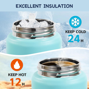 Bottiglie Termiche per Bambini da 12oz, Doppia Parete in Acciaio Inox 18/8, Personalizzabili con Sublimazione - Product Image 6