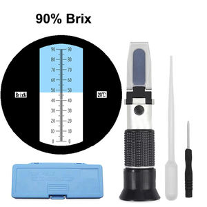 Réfractomètre portatif brix <span class=keywords><strong>90</strong></span>% styles économiques en aluminium pur - Product Image 2