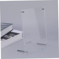 Marco de Acrílico para Fotos, Juego de Marcos de Cristal para Fotos, Adornos, Accesorios de Manualidades de Acrílico A3