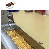 Machine de glaçage au chocolat entièrement automatique pour biscuits, bagels, beignets