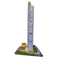 Mini miniatura de alta calidad para negocios financieros, Centro de Plaza, mesa de arena, modelo de personalización, proporciona Marketing y cotización