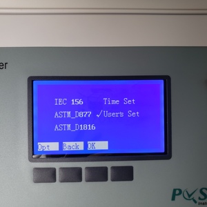 Đẩy Ps-1001 giá thấp 80kv dầu sự cố điện áp <span class=keywords><strong>Tester</strong></span> điện môi sức mạnh <span class=keywords><strong>Tester</strong></span> của cách điện dầu <span class=keywords><strong>BDV</strong></span> - Product Image 4
