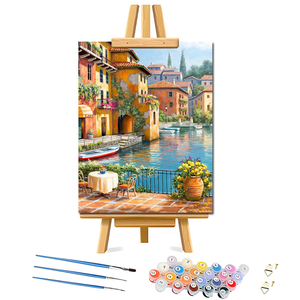 <span class=keywords><strong>Adulte</strong></span> enfant débutant bricolage numérique peinture <span class=keywords><strong>à</strong></span> l'huile en gros bas prix bricolage peinture <span class=keywords><strong>par</strong></span> numéros sur toile - Product Image 1