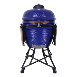 <span class=keywords><strong>Barbecue</strong></span> Auplex Parrilla 24 pouces, <span class=keywords><strong>barbecue</strong></span> au charbon de bois d'extérieur, cuisine BBQ, <span class=keywords><strong>fumoir</strong></span> en céramique Kamado, idéal pour les fêtes, le camping et les réunions de famille - Product Image 3