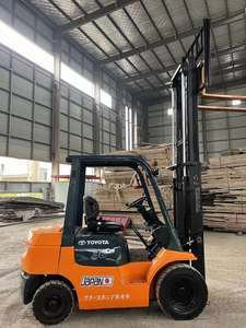 ใช้รถยก7FD โตโยต้า3ตัน3ขั้นเครื่องยนต์ดีเซลเสาต่ำ3000มม. ยกสูงได้รับการบำรุงรักษาอย่างดีพร้อมทำงาน - Product Image 3