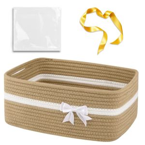 Bông Sợi Dây Vô Hình Xử Lý Dệt Giỏ Tổ Chức Giỏ Dễ Thương Quà Tặng Trang Trí Giỏ - Product Image 2