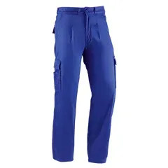 Pantaloni da Lavoro - 838AZ 3XL Industriali - Colore: Azzurro - Il cotone offre elevata traspirabilità, favorendo lo svincolo dell'umidità - Product Image 2