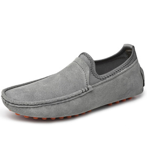 <span class=keywords><strong>Chaussures</strong></span> <span class=keywords><strong>bateau</strong></span> pour hommes, mocassins à enfiler, souples, respirantes, confortables, antidérapantes, dessus en cuir véritable, semelle extérieure en caoutchouc, pointures 38-49 toutes tailles - Product Image 6