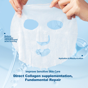 Masker Wajah fungsional kolagen, masker lembar perawatan pelembap dan pengencang wajah untuk mengencangkan kulit - Product Image 4