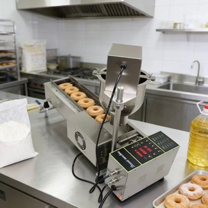 Máquina Industrial Eléctrica para Hacer Mini Donas, Máquina Comercial de Acero Inoxidable de Grado Alimenticio para Hacer Donas - Product Image 4