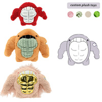 Peluche Requin Musclé Personnalisée OEM ODM, Animal Marin en Peluche, Vente en Gros