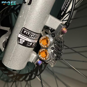 Kit de freins à disque hydrauliques SeeMore MTB avec rotors de 160 mm, étriers à pression d'huile en aluminium, leviers gauche 85 cm et droit 150 cm - Product Image 2