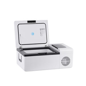 12V 24V portátil pequeño coche nevera congelador Color blanco <span class=keywords><strong>Mini</strong></span> coche refrigerador para Camping senderismo - Product Image 2