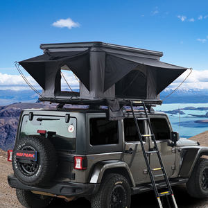 Installation rapide imperméable côté ouvert à clapet ABS coque dure tente de toit 3-4 personnes tente de toit pour 4x4 <span class=keywords><strong>Camping</strong></span> tout-terrain - Product Image 1
