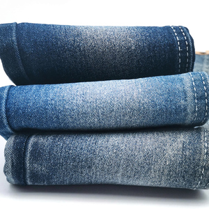 Aufar 10.5oz satin satiné style denim usine vente en gros utilisé <span class=keywords><strong>pas</strong></span> <span class=keywords><strong>cher</strong></span> prix denim jeans <span class=keywords><strong>tissu</strong></span> usine produits prêts - Product Image 1