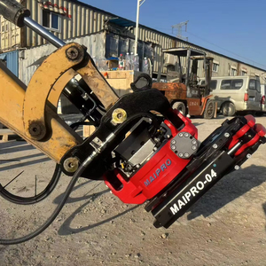 Moteur de grappin hydraulique inclinable robuste pour excavatrice de 5 à 8 tonnes, rotation à 360°, inclinaison à 45°, pour la découpe de ferraille en acier - Product Image 5