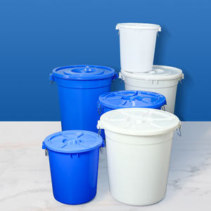 Baril en plastique HDPE de qualité supérieure de 55 gallons, <span class=keywords><strong>bleu</strong></span>, de qualité alimentaire, <span class=keywords><strong>120</strong></span>/200 <span class=keywords><strong>litres</strong></span>, avec couvercles, à vendre - Product Image 3