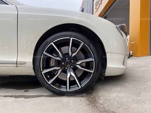 Rines de aleación forjados personalizados, pulidos y plateados transparentes para Mercedes Benz Bentley Continental GT Bentley Flying Spur - Product Image 5