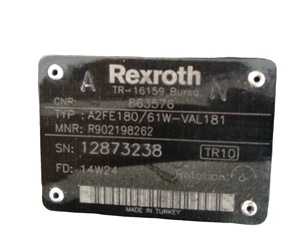 Moteur hydraulique série A2FE A2FE180/61W-VAL181 R902198262 400 bar 450 bar 5699 tr/min - Product Image 5