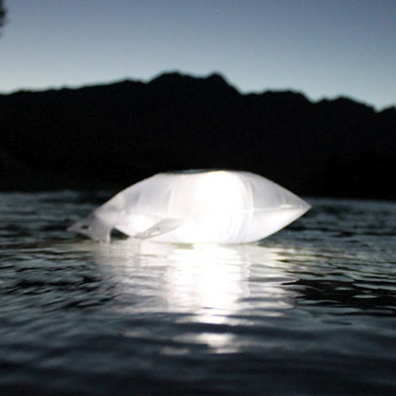 Складной светодиодный фонарь на солнечной батарее, туристический надувной светильник Luminaid для кемпинга на солнечной батарее, складной уличный фонарь с режимом Sos