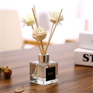 Botellas de Vidrio Cuadradas Personalizadas para Aromaterapia, 50 ml, 100 ml, 150 ml, 200 ml, Difusor de Perfume al por Mayor con Tapa de Corona - Product Image 4