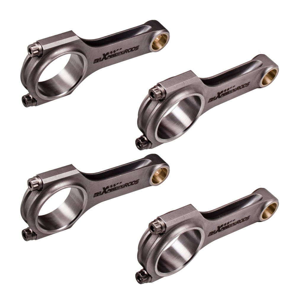 HRCシャフト MaXpeedingrods 4340 Forged Steel H-Beam Connecting Rods+ARP Bolts