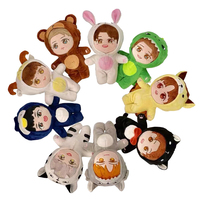 Nouvelle mode chinoise, jouet en peluche personnalisé, poupée animale avec rembourrage en coton PP, style dessin animé, design coréen Kpop