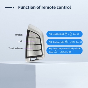 Kit de clé intelligente EASYGUARD PKE compatible avec les voitures BMW équipées d'un bouton de démarrage et d'accès confort, avec 2 télécommandes supplémentaires - Product Image 3