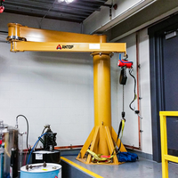 Grue à flèche sur pied autoportante avec palan électrique pour ligne d'assemblage