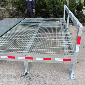 Línea de Producción de Rejillas de Acero Galvanizado por Inmersión en Caliente para Barandillas, Placa de Acero Prensado de Alta Resistencia, Precio Directo de Fábrica - Product Image 4