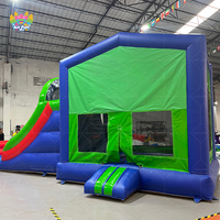 Toboggan gonflable combiné écologique en PVC Airfunpro avec château gonflable pour usage commercial