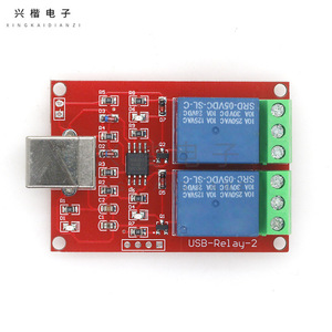 Usb Relay Module 2 Channel <b>5V</b> Spdt Screw Terminal Pc Control - Product Image 2