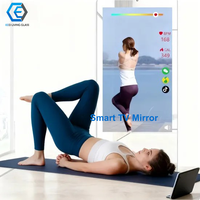 Espejo Interactivo con Pantalla Táctil Android para Gimnasio, Espejo Mágico para Baño, Espejo Inteligente para Fitness