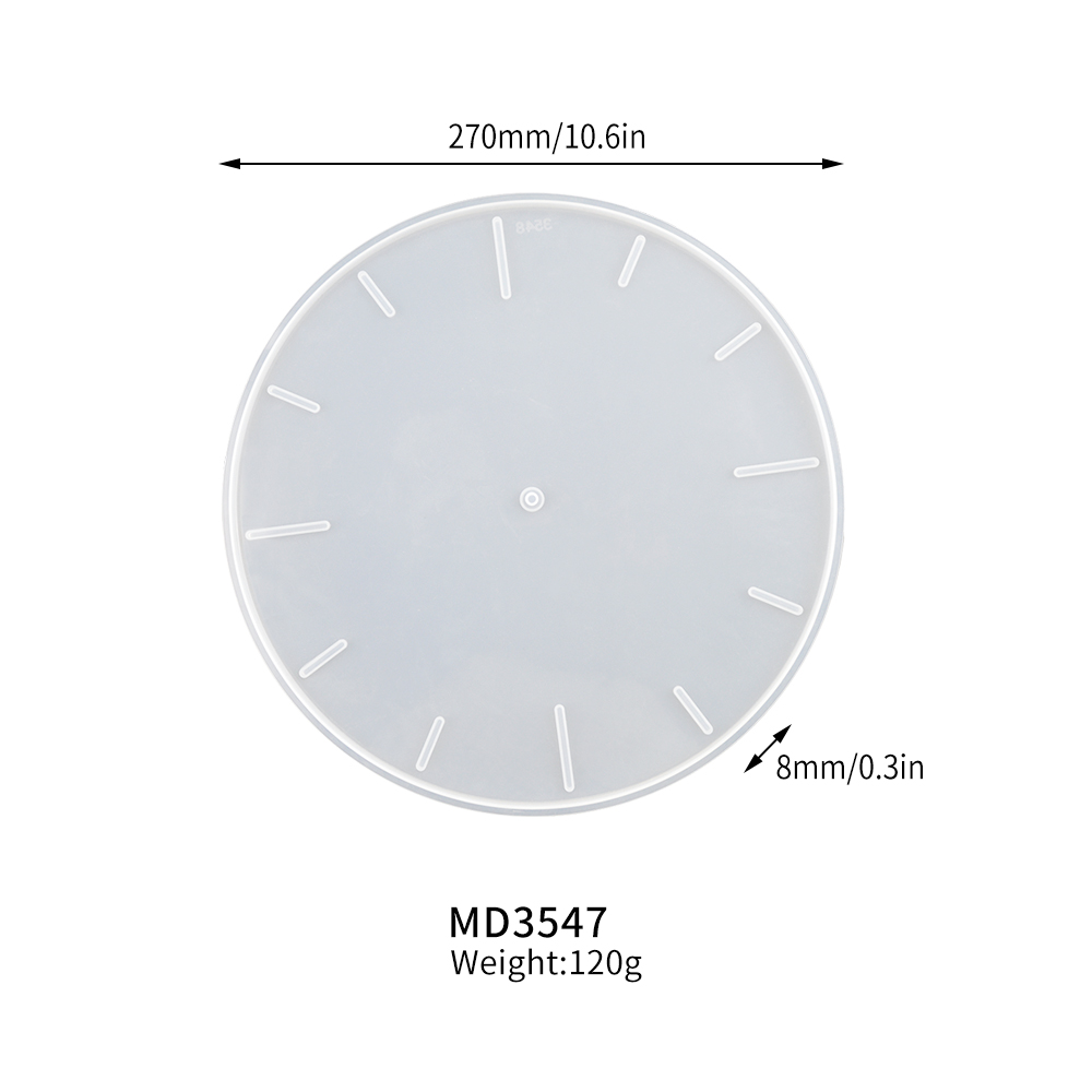 Stampo per orologio piccolo bianco MD3547