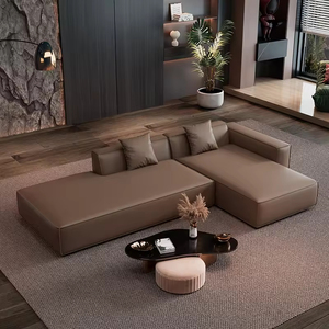 Sofá Cama Esquinero <span class=keywords><strong>Grande</strong></span> con Reposabrazos, Sofá en Forma de L, Juego de Sofás de Diseño Moderno, Muebles de Sala de Estar, Sofá Combinado - Product Image 3