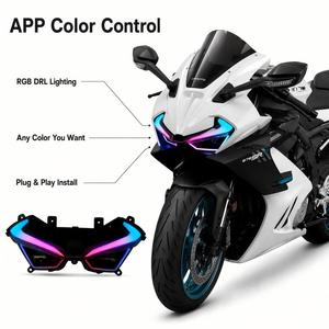 Kit de carénage <span class=keywords><strong>en</strong></span> fibre de carbone pour moto CFMOTO 675SR, ensemble complet d'accessoires aérodynamiques, <span class=keywords><strong>vente</strong></span> flash - Product Image 2